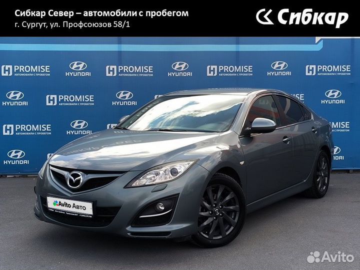 Mazda 6 2.0 AT, 2012, 133 232 км