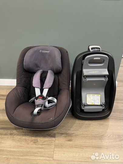Автомобильное кресло maxi cosi и база family fix