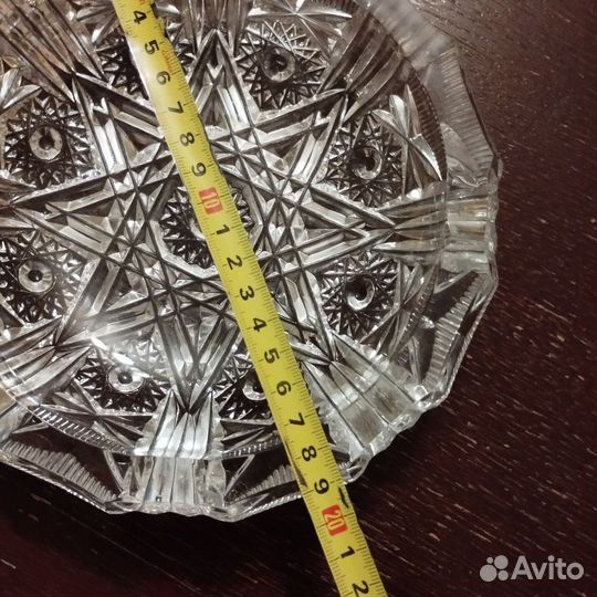 Хрустальная пепельница