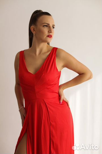 Вечернее платье в пол 46,48