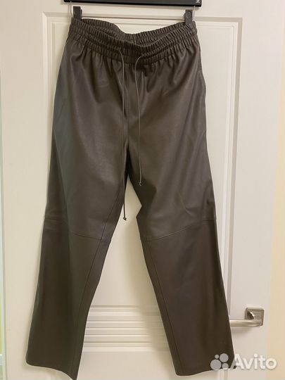 Кожаные брюки lime