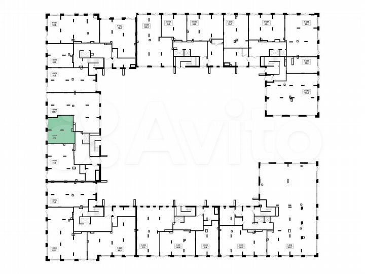 Сдам торговое помещение, 47.4 м²