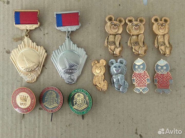 Значки спорт