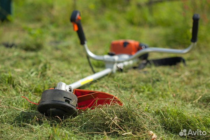 Покос травы любой сложности в Старощербиновской