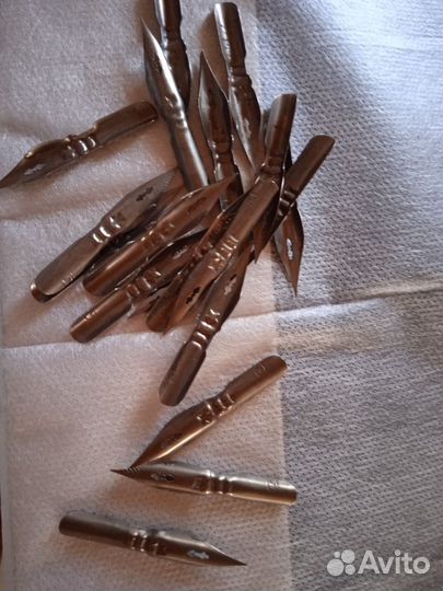 Перья стальные