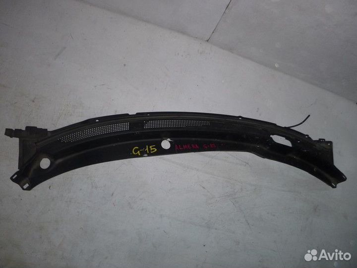 Жабо (решётка стеклоочистителя) nissan almera alme