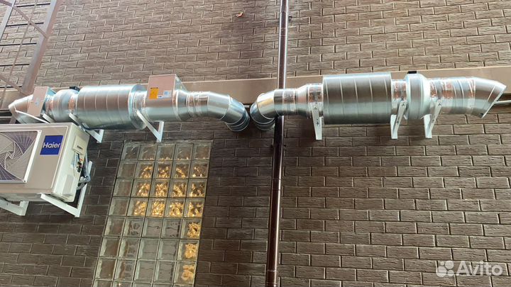 Монтаж систем вентиляции, ремонт ккб