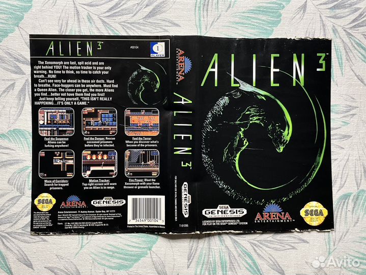 Alien 3 для Sega Genesis