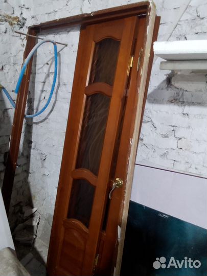 Межкомнатные двери бу деревянные