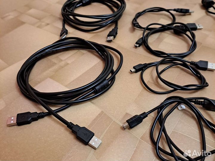 Кабели usb, аудио, видео, телефонные