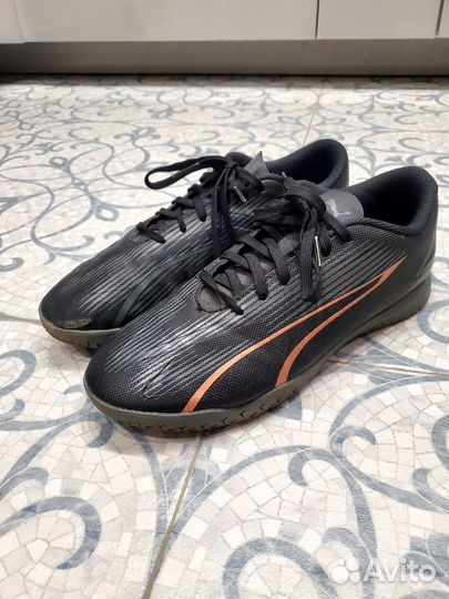 Футбольные бутсы футзлки Puma Ultra черные