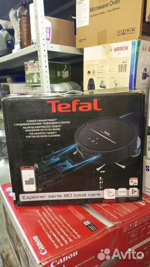 Робот пылесос Tefal Explorer serie 80 total care