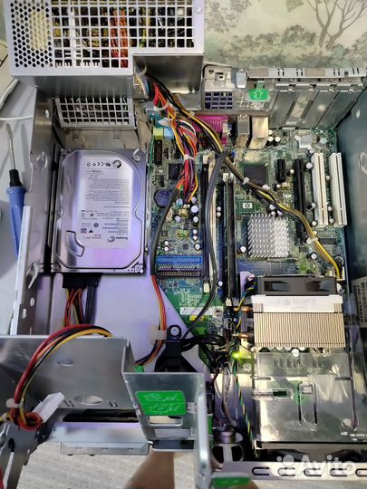 Системный блок и монитор