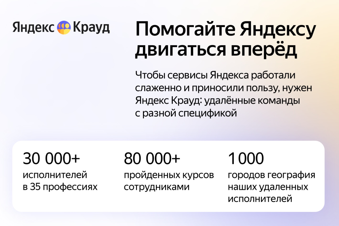 Работодатель Яндекс Крауд — вакансии и отзывы о работадателе на Авито во  всех регионах