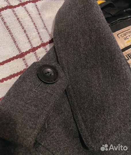 Пальто мужское длинное винтаж camel active