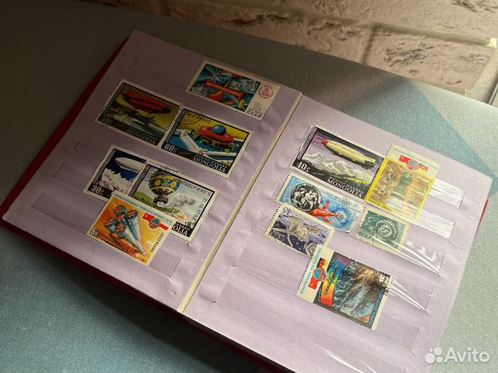 Альбом с марками СССР