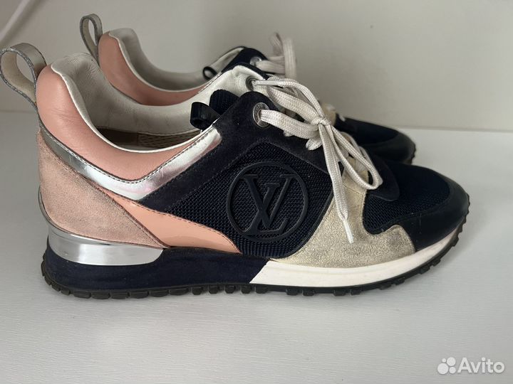 Louis Vuitton run away кроссовки оригинал + шнурки