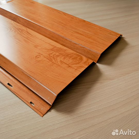 Металлический сайдинг евробрус дерево