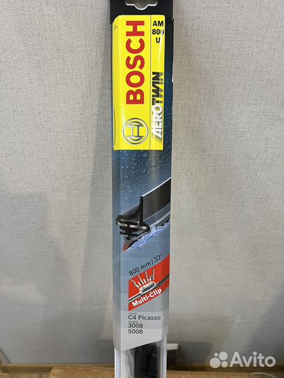 Щетки стеклоочистителя bosch AM 800 u
