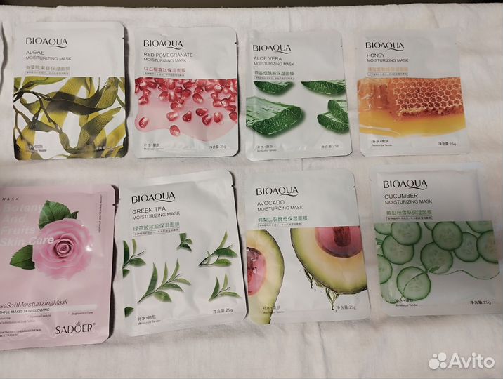 Крем для рук, маски для лица. Косметика в наличии