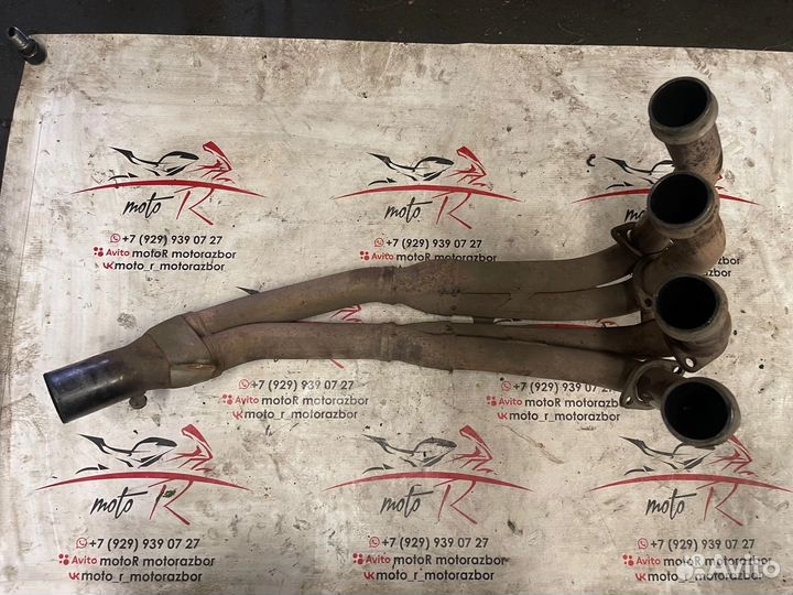 Yamaha r6 03-05 штаны глушителя
