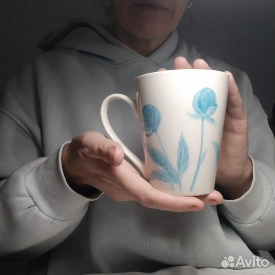 Кружка фарфоровая