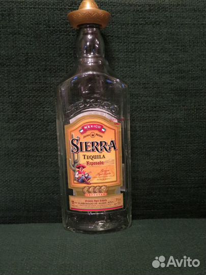 Бутылка от текилы 