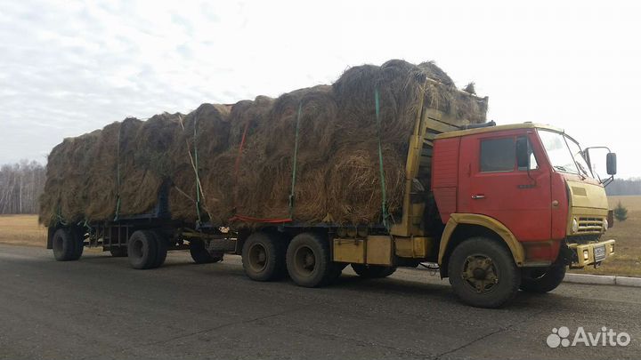 Сено в рулонах (разнотравие)