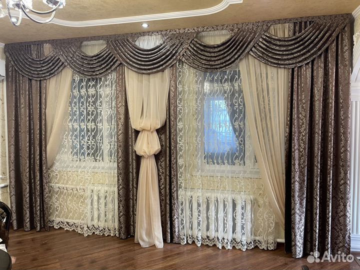 Шторы с ламбрекеном