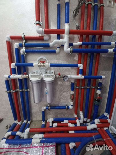 Монтаж отопления и теплых полов. Частная бригада