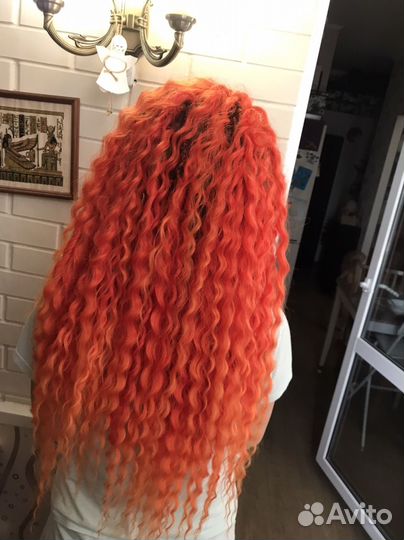 Косы с канекалономи / косы из своих волос