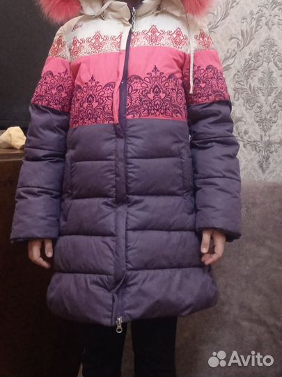 Пальто зимнее для девочки