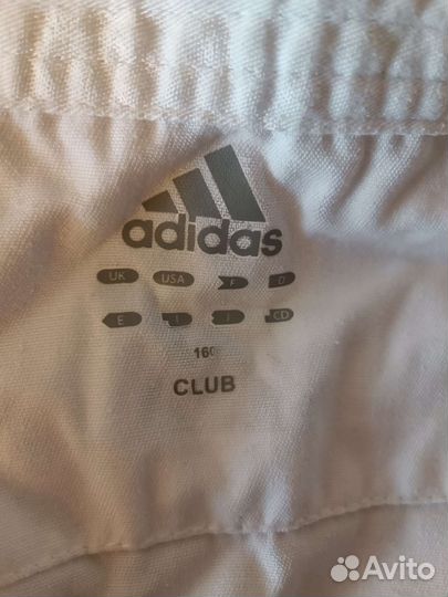 Кимоно для карате Adidas approved рост 160