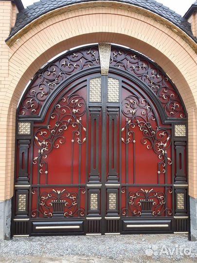 Кованые ворота и заборы