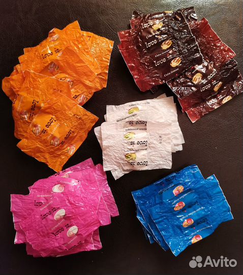 Love is фантики и коробочки от конфет