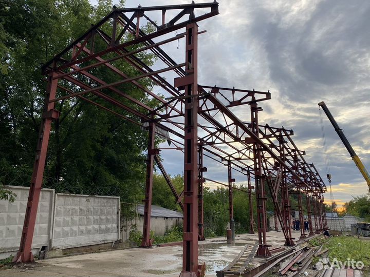 Фермы металлические бу