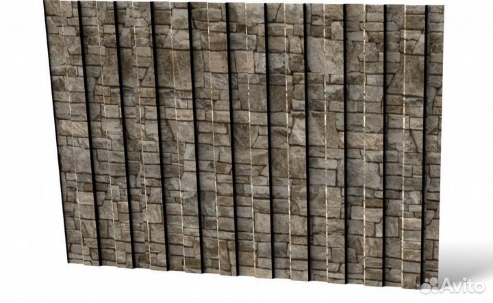 Профнастил под дерево