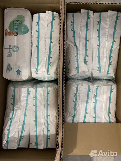 Подгузники Pampers Pure protection 3