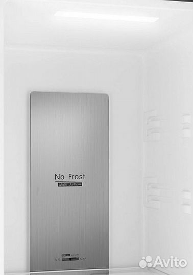 Холодильник weissgauff WRK 195 D Full NoFrost Beige Glass