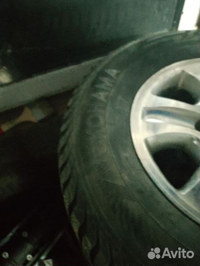 Диски с резиной на Крузак 100