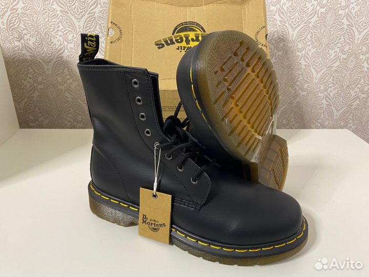 Ботинки dr Martens 1460 nappa (новые)