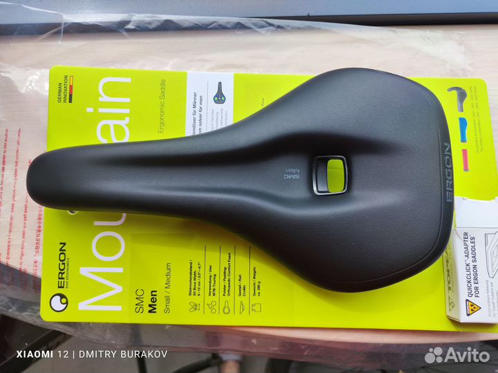 Немецкое седло Ergon SMC Men S\M (новое)