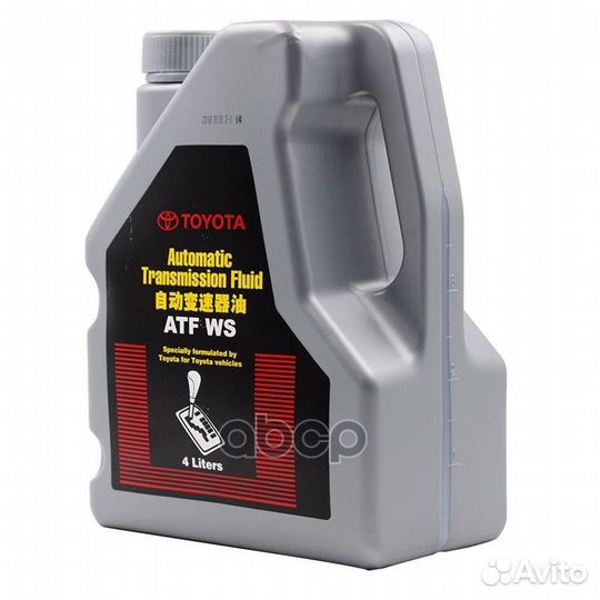 Масло в АКПП toyota ATF WS 4 л. (CH) 0888680200