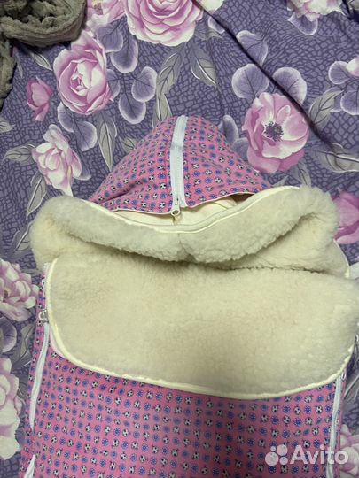 Конверт детский зимний