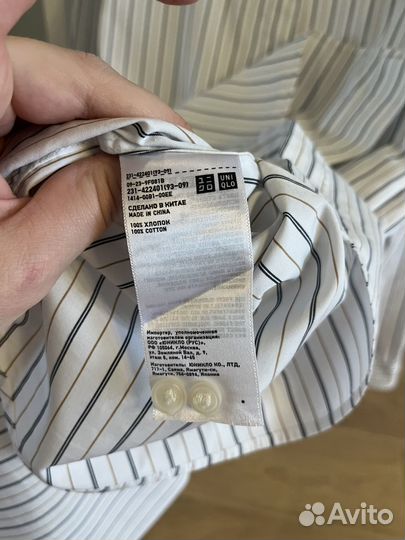 Рубашка женская Uniqlo размер M