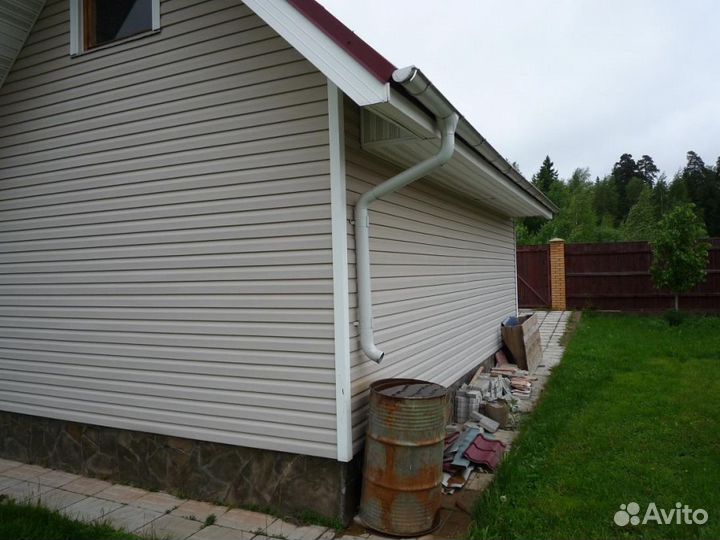 Водостоки, отливы, кровля