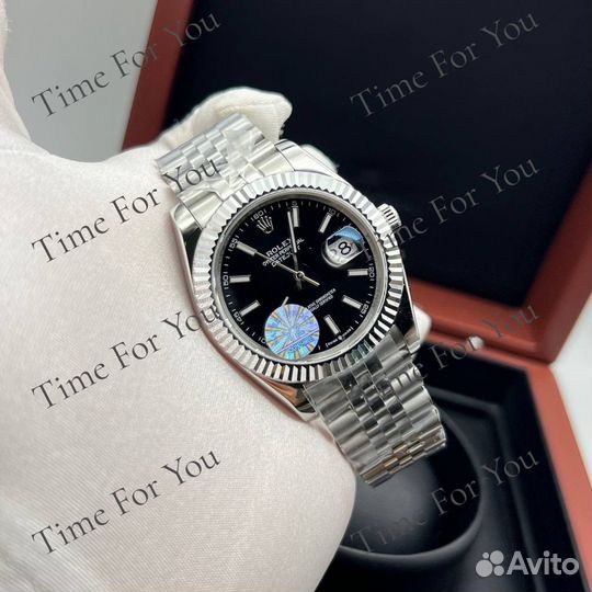 Часы мужские Rolex Datejust механика 41 мм