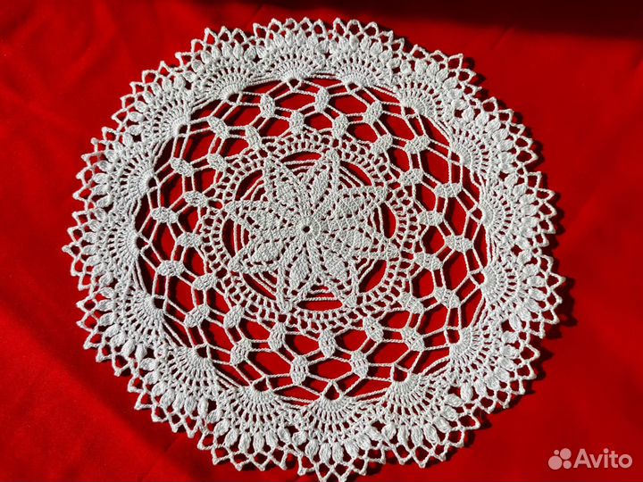 Салфетка крючком