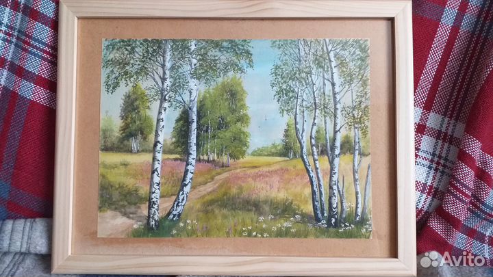 Акварель художника А. Герасименко, 1987г