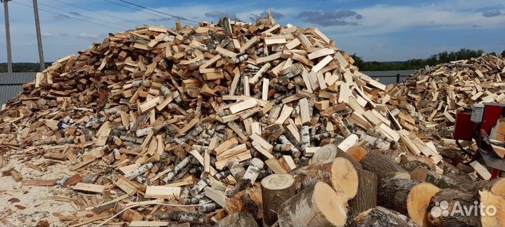 Дрова колотые